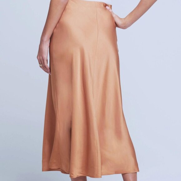 L'agence Women's Clarisa Maxi Skirt In Soft Tan. Worn once. Size S - Picture 3 of 8